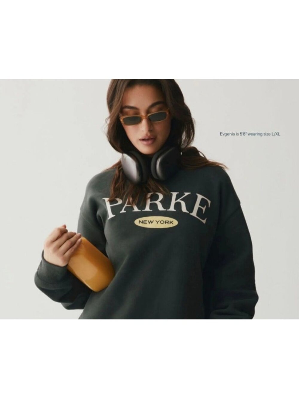 Rare! Parke New York Signature Mockneck Sweatshirt